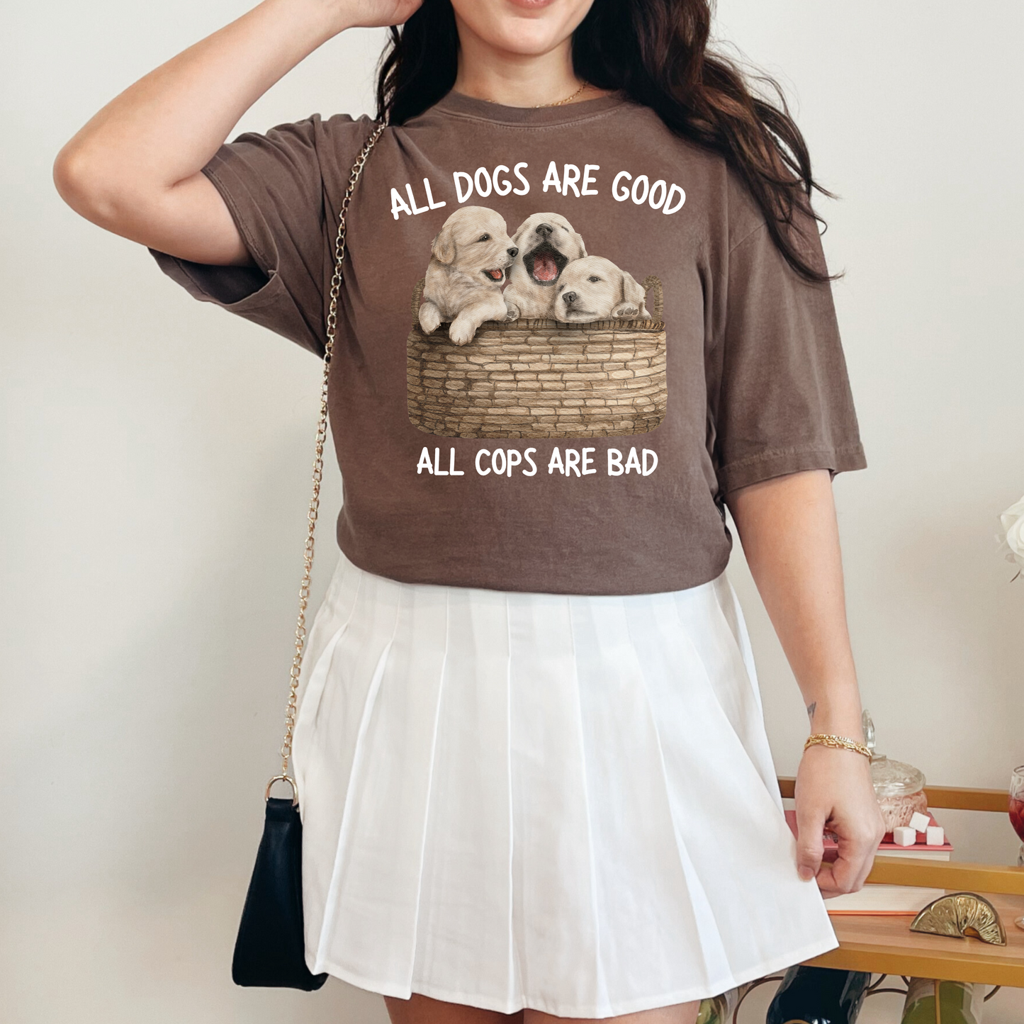 All dogs are good, ACAB Unisex Tshirt