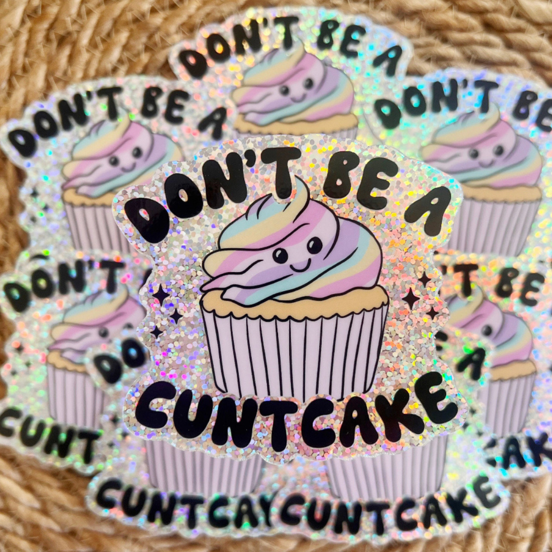 Sparkling  Cuntcake Sticker