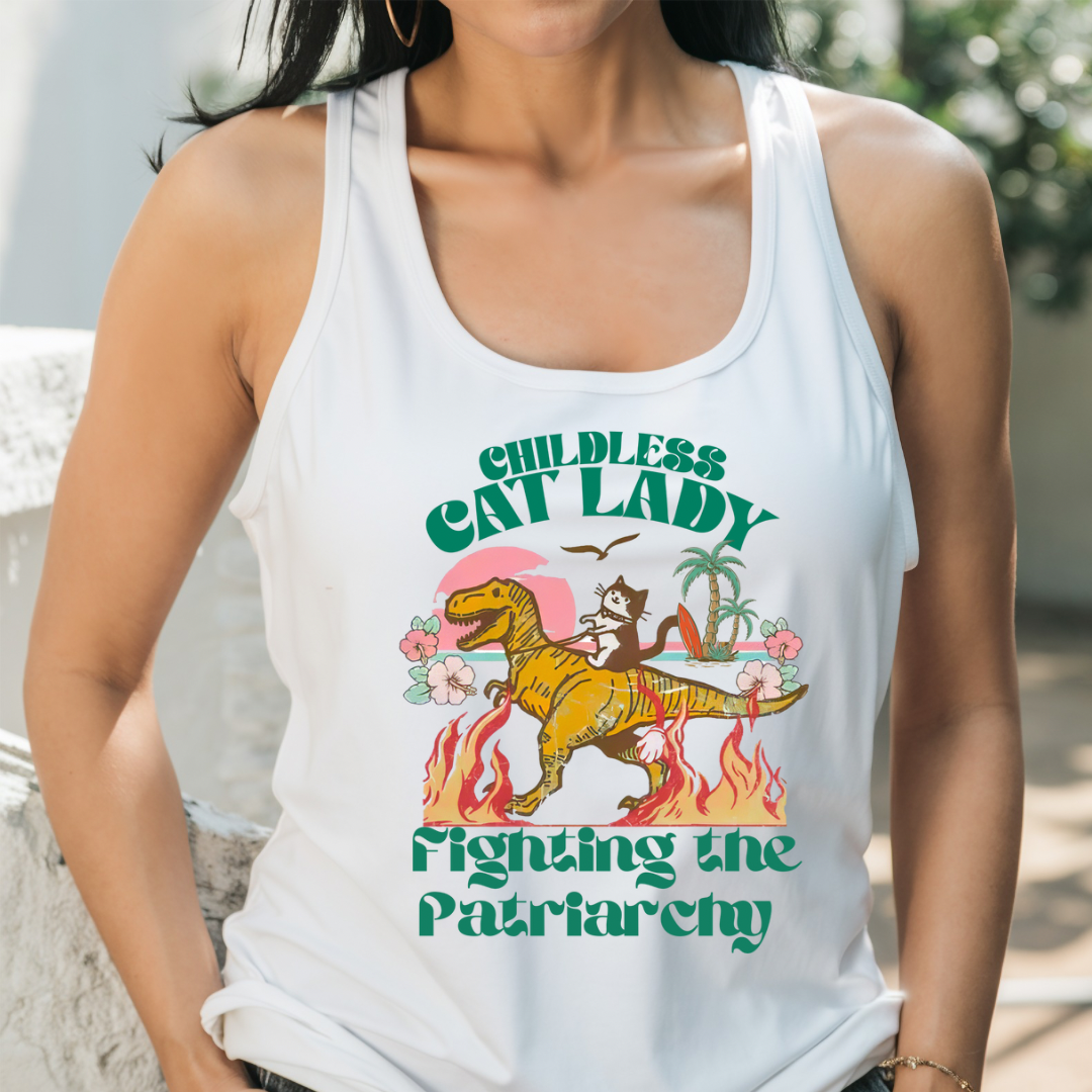 Cats Against The Patriarchy Tank Top