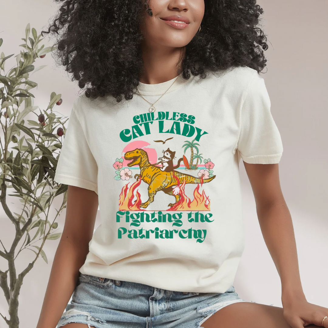 Cats Against  the Patriarchy Tee