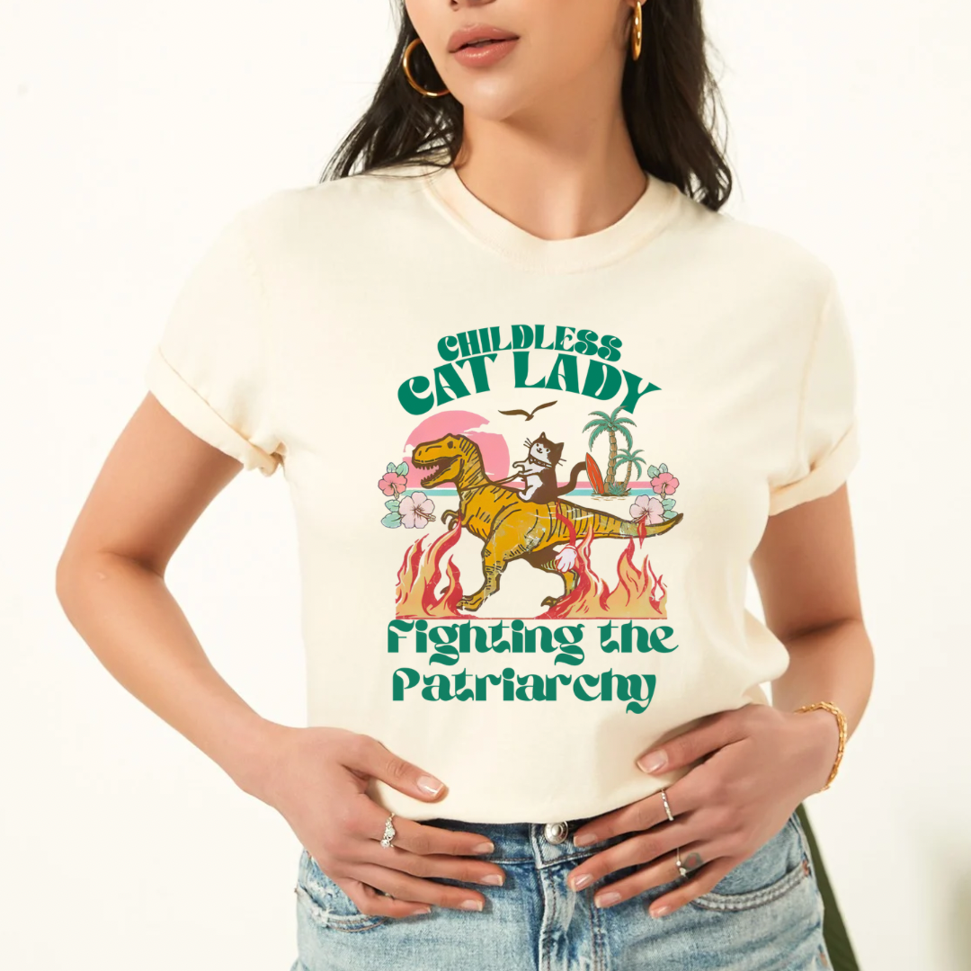 Cats Against  the Patriarchy Tee