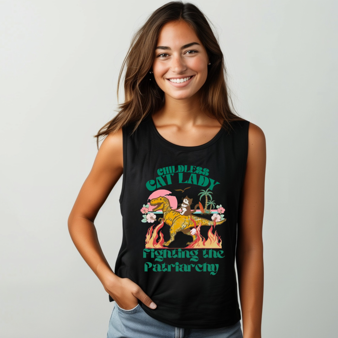 Cats Against The Patriarchy Tank Top