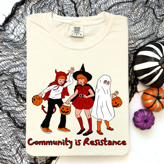 Community is Resistance Unisex Tshirt