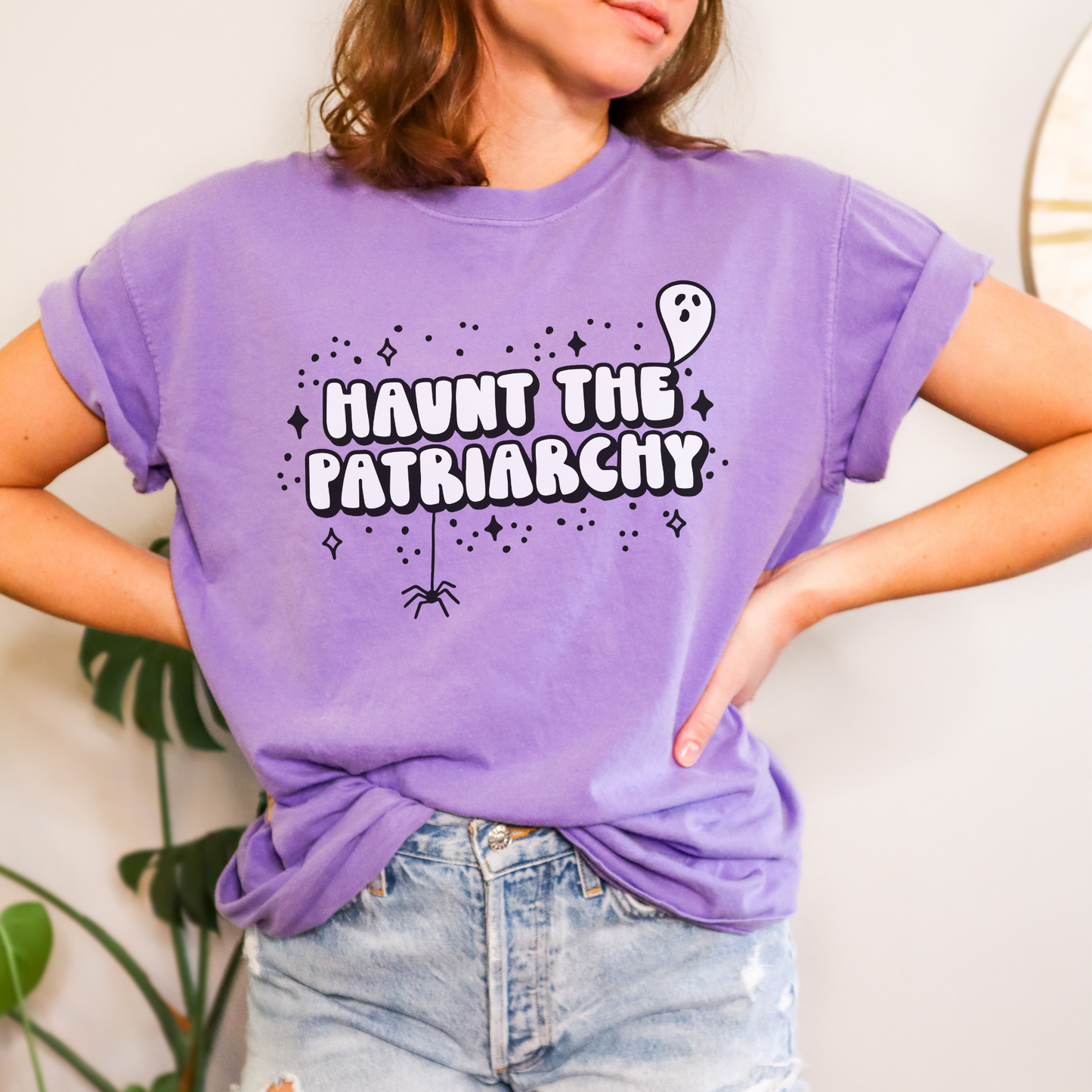 Haunt the Patriarchy Halloween Graphic Tee